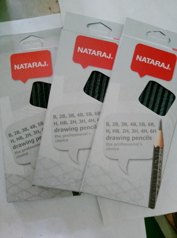 nataraj set of pencil