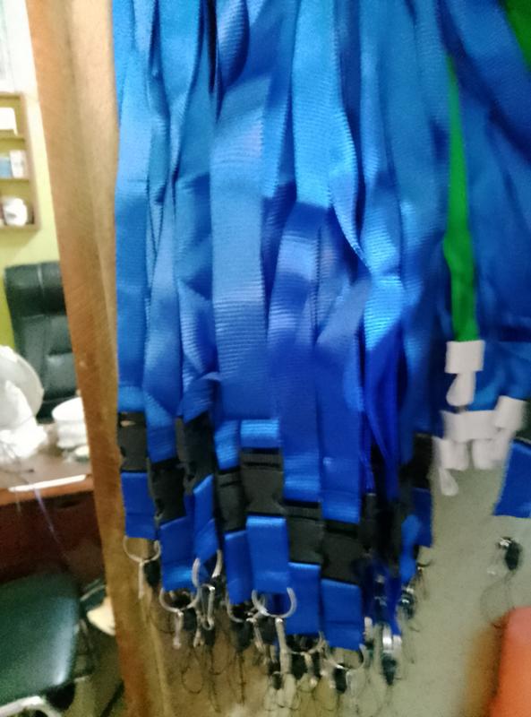 Blue Id rope with iron