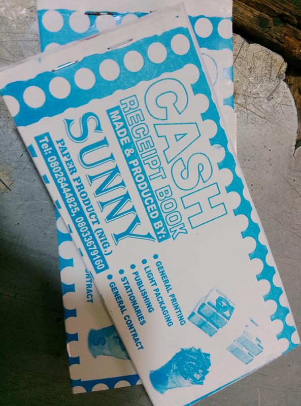Cash receipt