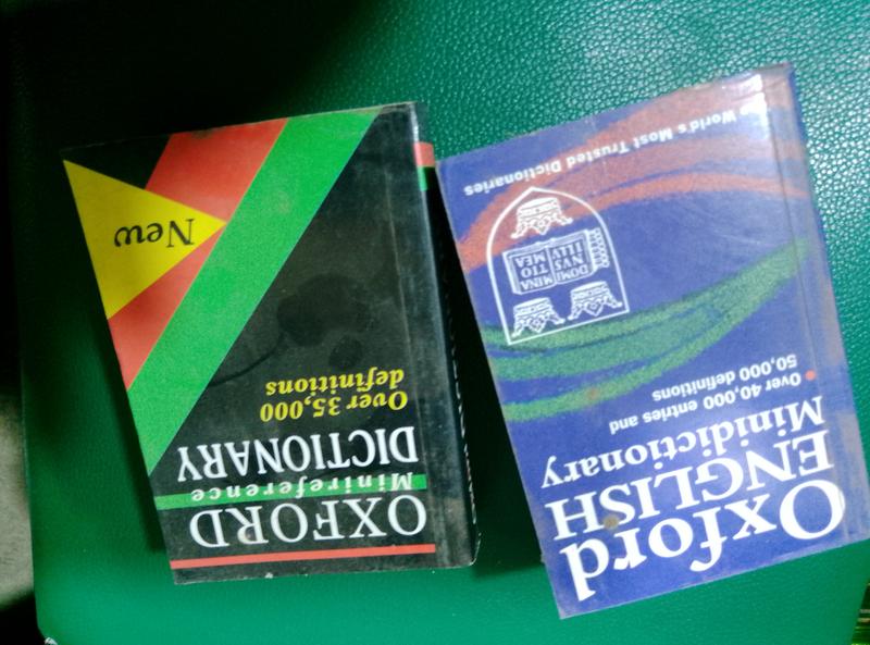 Oxford pocket dictionary 