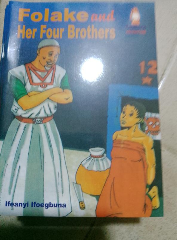 Folake and her four brothers 