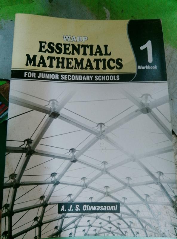 NEW Wabp essential mathematics wkbk JSS 1