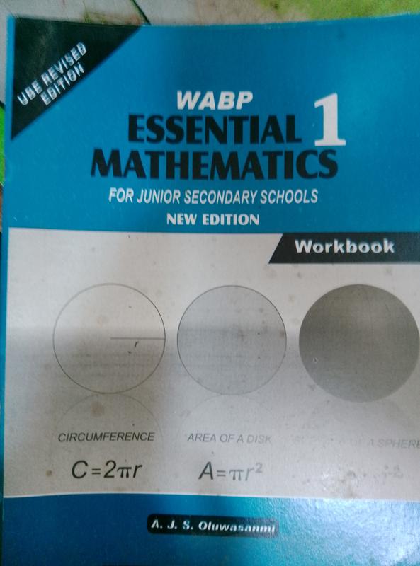 OLD Wabp essential mathematics wkbk JSS 1