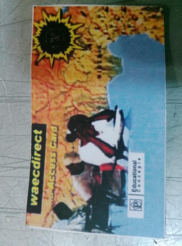 WAEC scratch card 