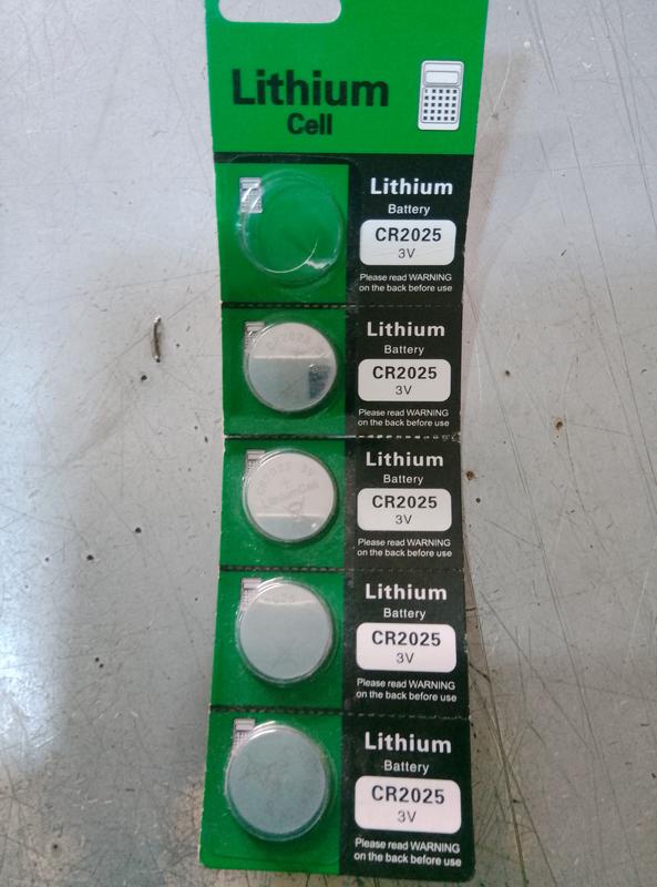 Lithium battery CR2025