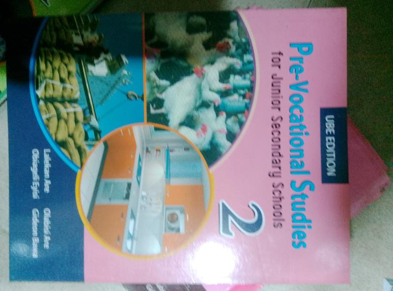 pre vocational studies JSS2