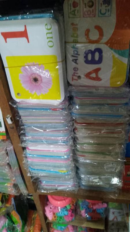 Flash cards abc/123