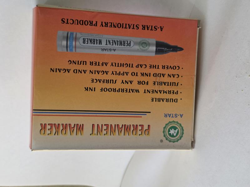 Yellow marker