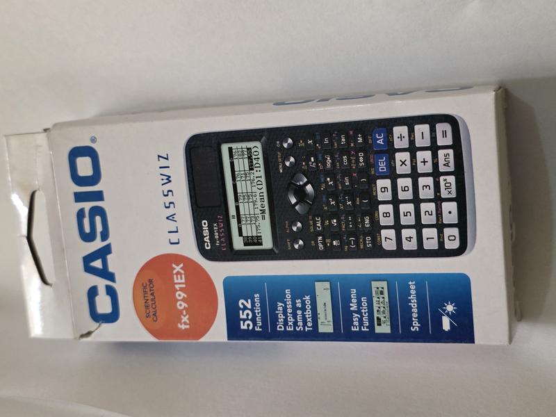 Classwiz casio calculator