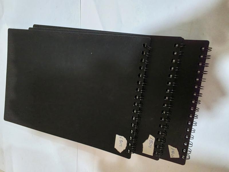Black notebook
