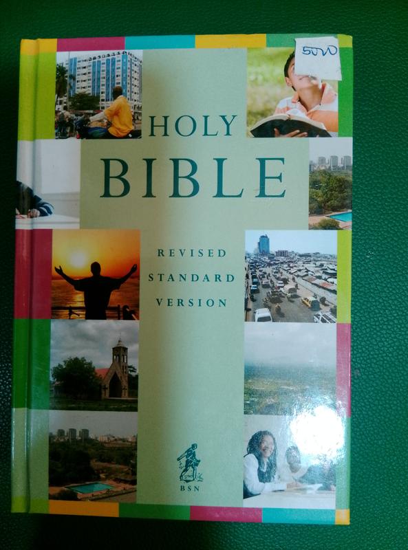 Revised standard version bible 