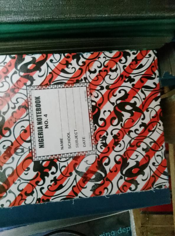 Short hard cover note