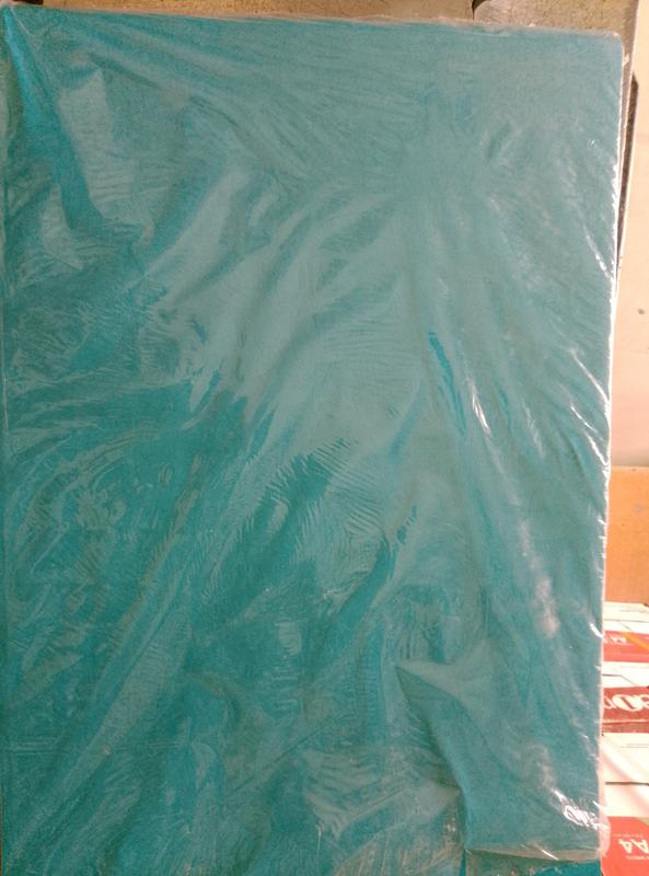 A3 blue back cover