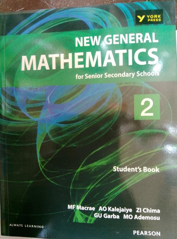 New general mathematics SSS 2