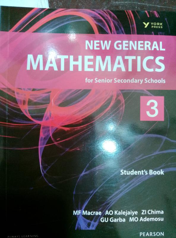 New general mathematics SSS 3