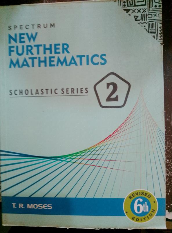 Spectrum further mathematics SSS 2