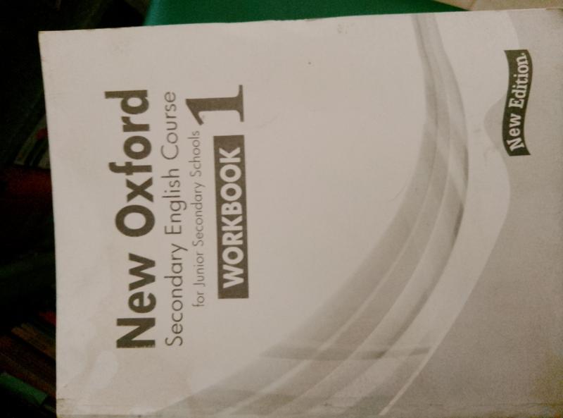 New Oxford English workbook JSS1