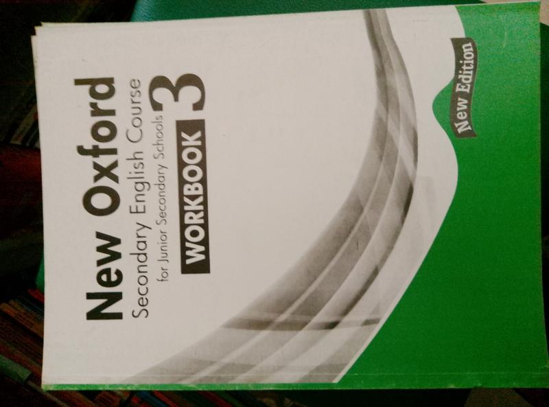New Oxford English workbook JSS3