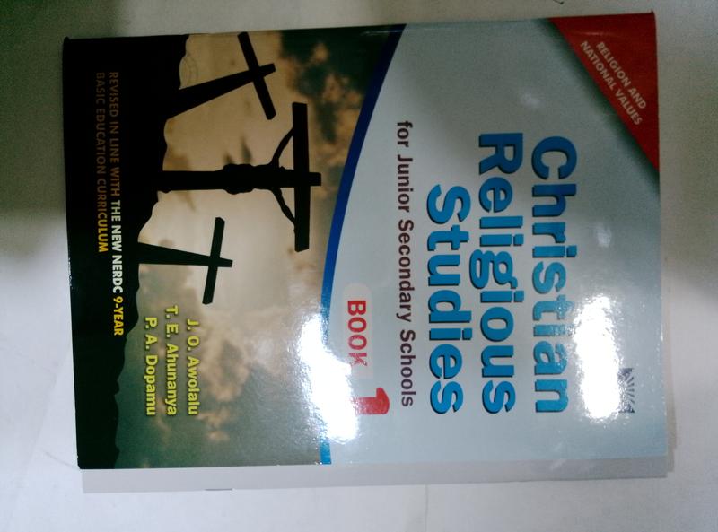 Evans Christian religion studies JSS 1