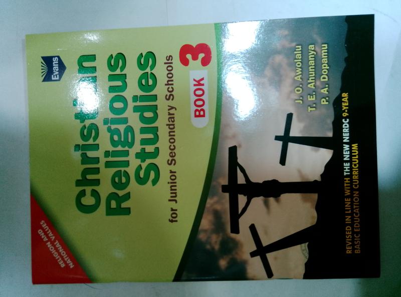 Evans Christian religion studies JSS 3