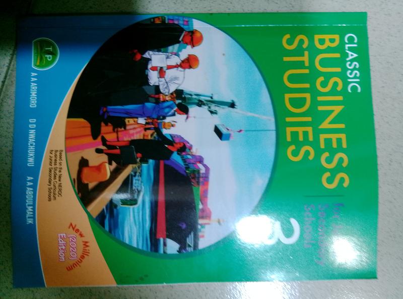 Classic business studies JSS 3