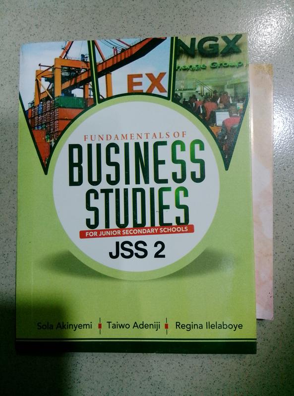 Fundamentals of business studies JSS 2