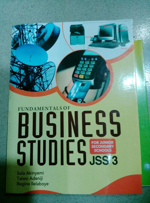 Fundamentals of business studies JSS 3 