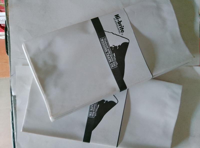 Hi-choice white envelope 