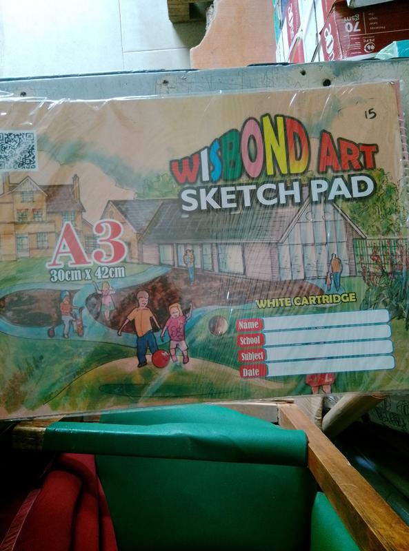 Sketch pad (15 sheets)